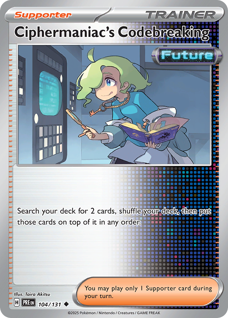Ciphermaniac's Codebreaking - 104/131 - Reverse Holofoil