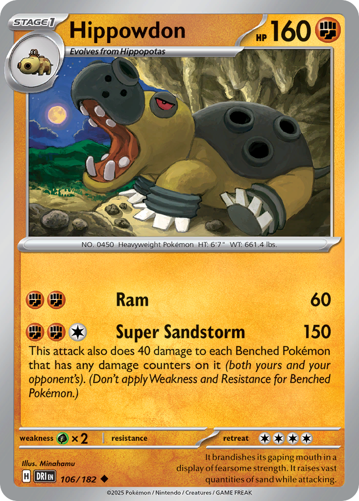 Hippowdon - 106/182