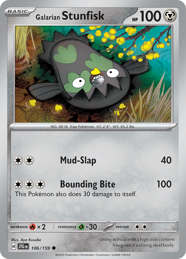 Galarian Stunfisk - 106/159