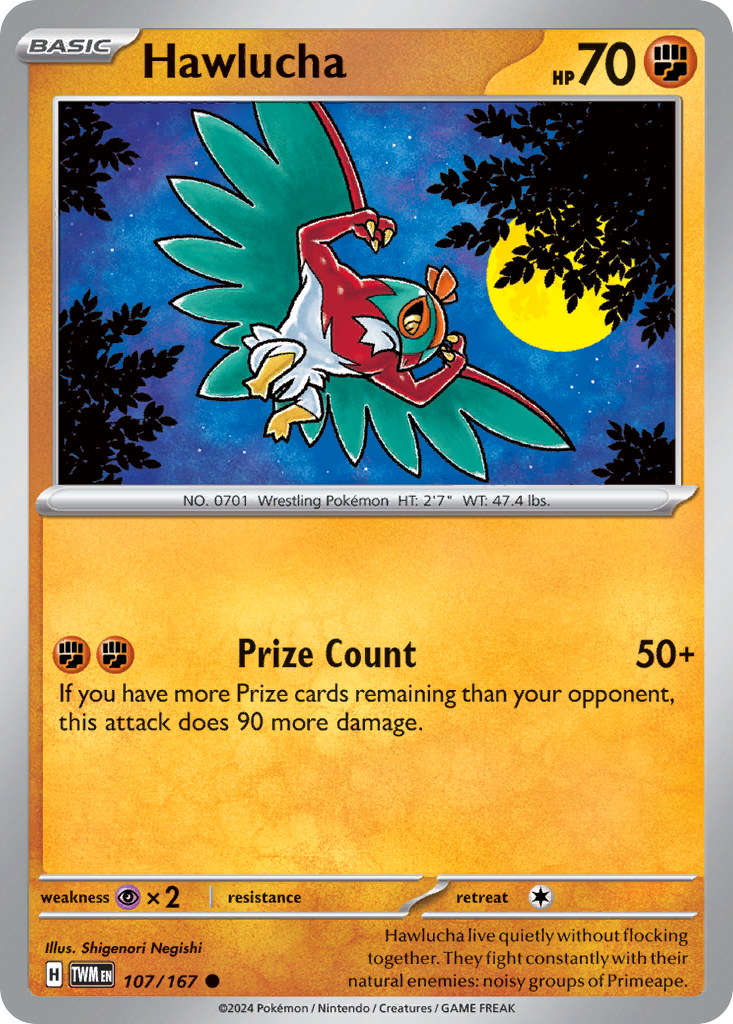 Hawlucha - 107/167 - Reverse Holofoil