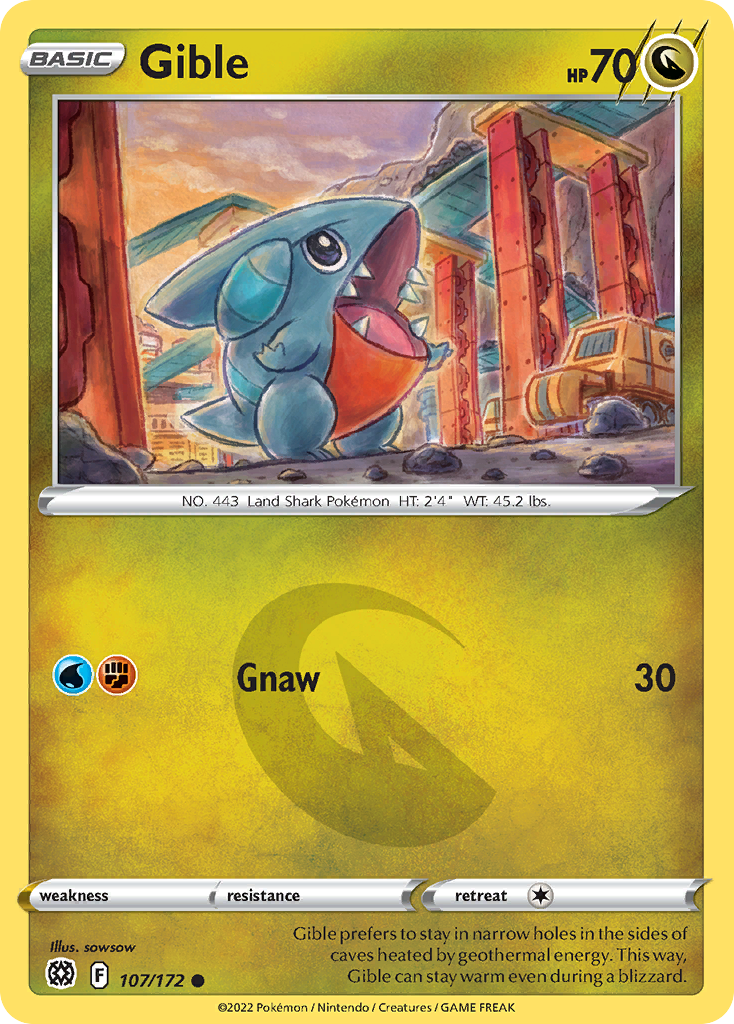 Gible - 107/172