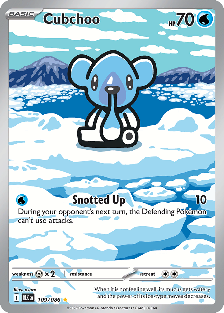 Cubchoo  - 109/086