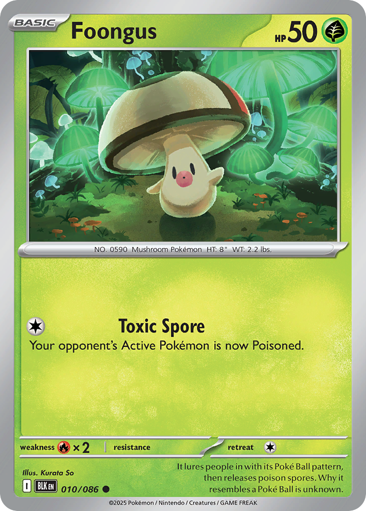 Foongus (Poke Ball Pattern) - 010/086