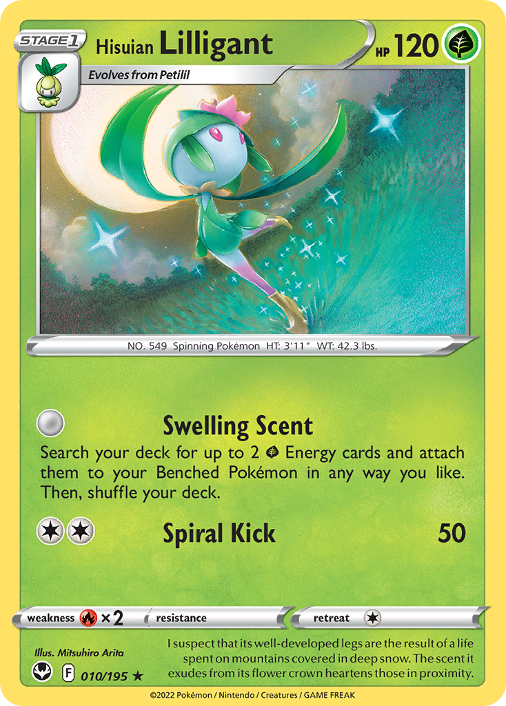 Hisuian Lilligant - 010/195