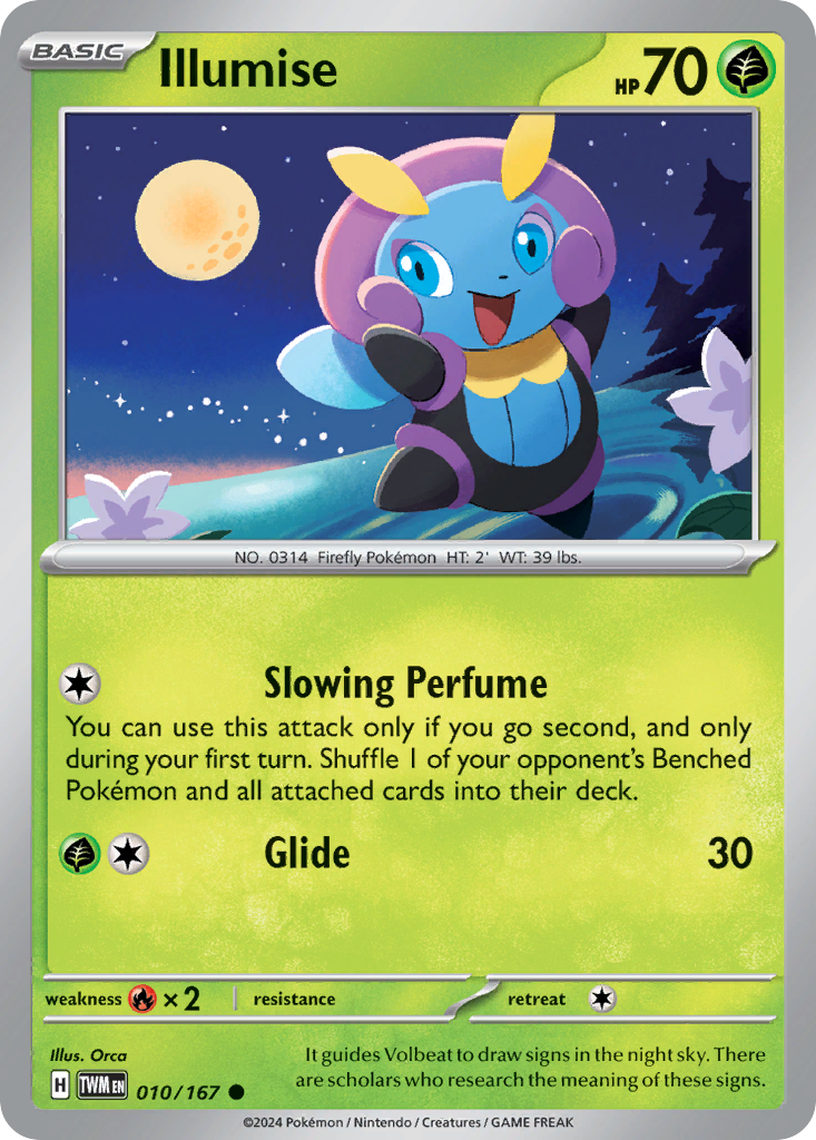 Illumise - 010/167 - Reverse Holofoil