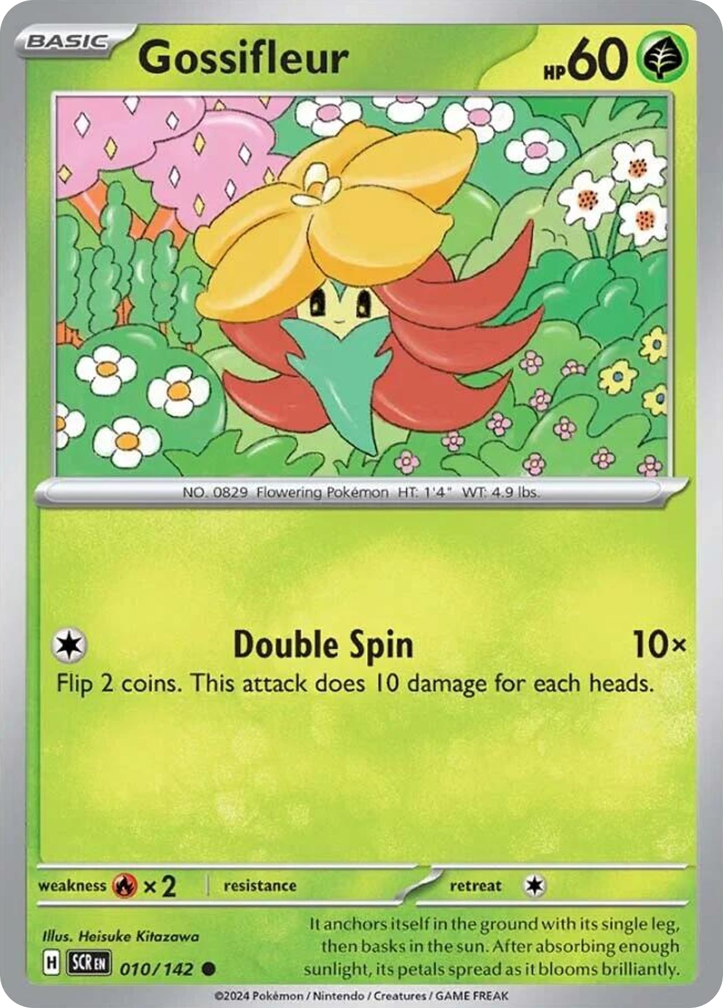 Gossifleur - 010/142 - Reverse Holofoil
