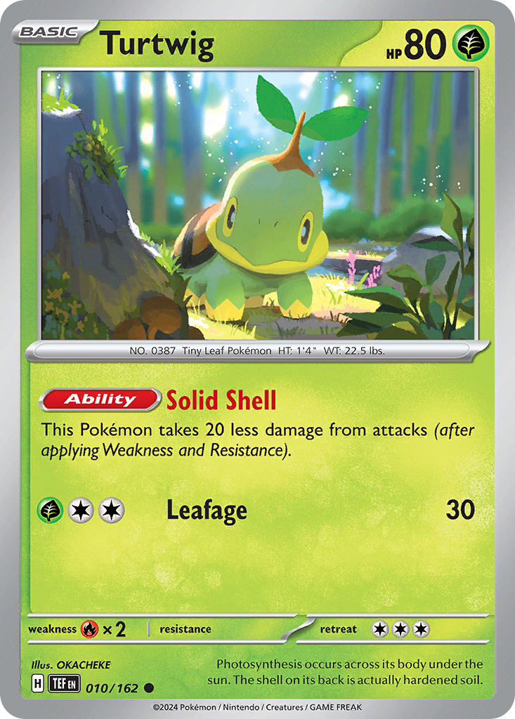 Turtwig - 010/162 - Reverse Holofoil