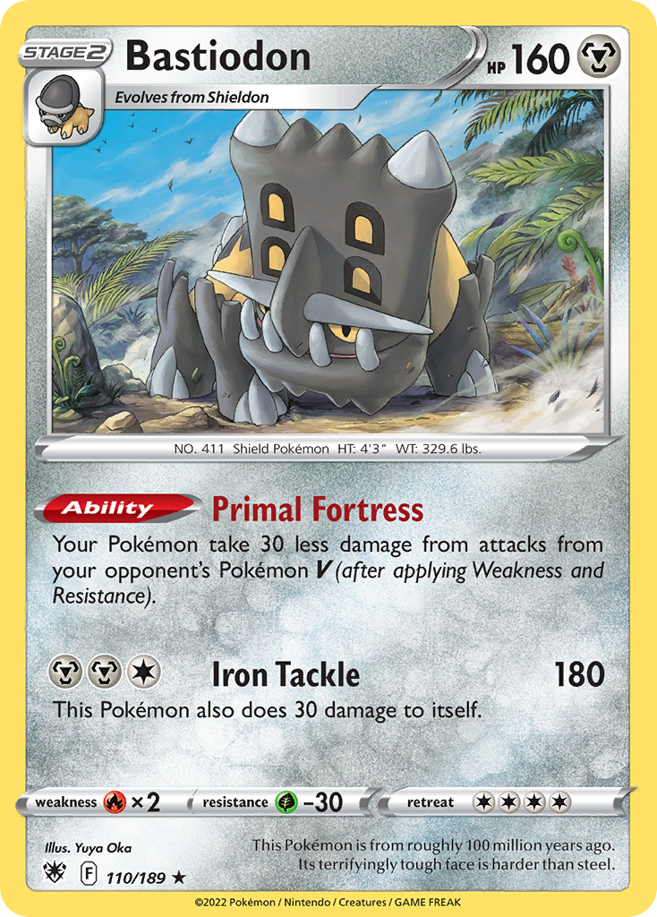 Bastiodon - 110/189 - Reverse Holofoil