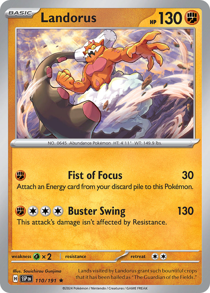 Landorus - 110/191 - Reverse Holofoil