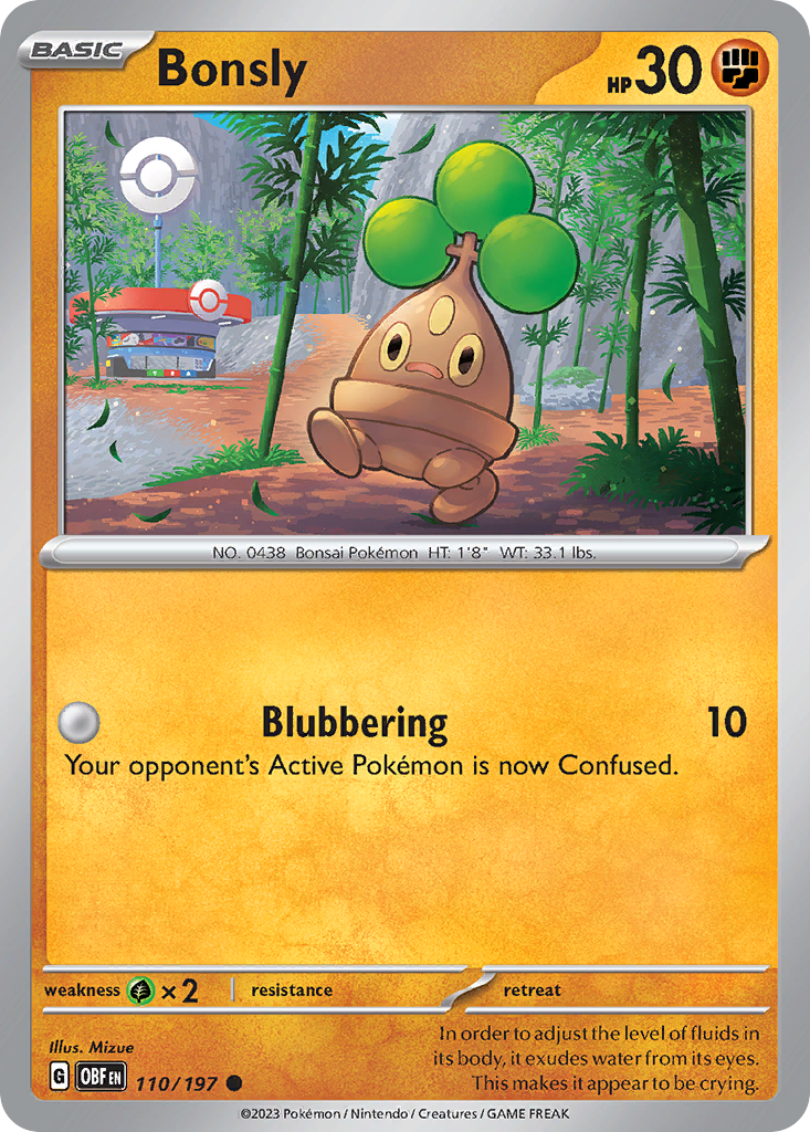 Bonsly - 110/197 - Reverse Holofoil
