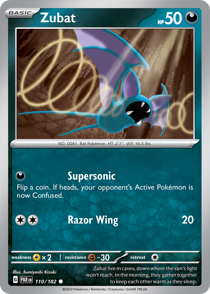 Zubat - 110/182 - Reverse Holofoil