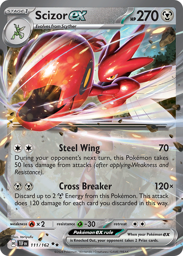 Scizor ex  - 111/162