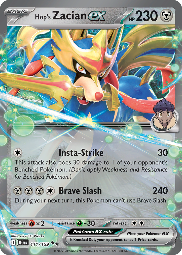 Hop's Zacian ex  - 111/159