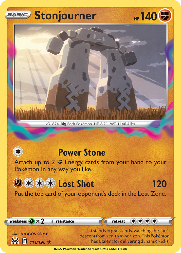 Stonjourner - 111/196 - Reverse Holofoil