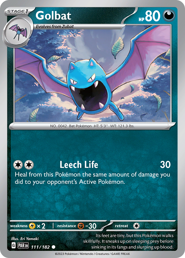 Golbat - 111/182 - Reverse Holofoil