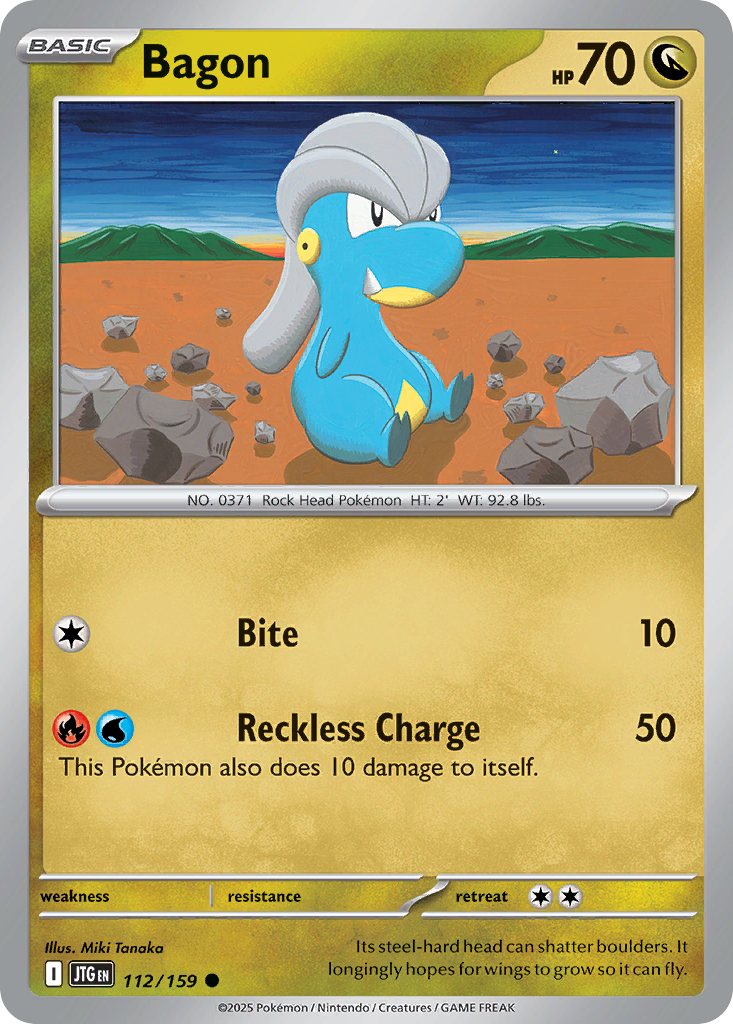 Bagon - 112/159 - Reverse Holofoil