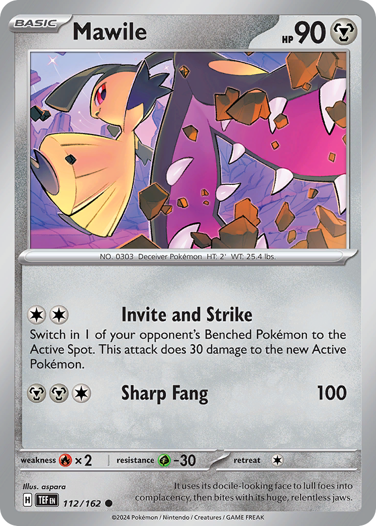 Mawile - 112/162 - Reverse Holofoil