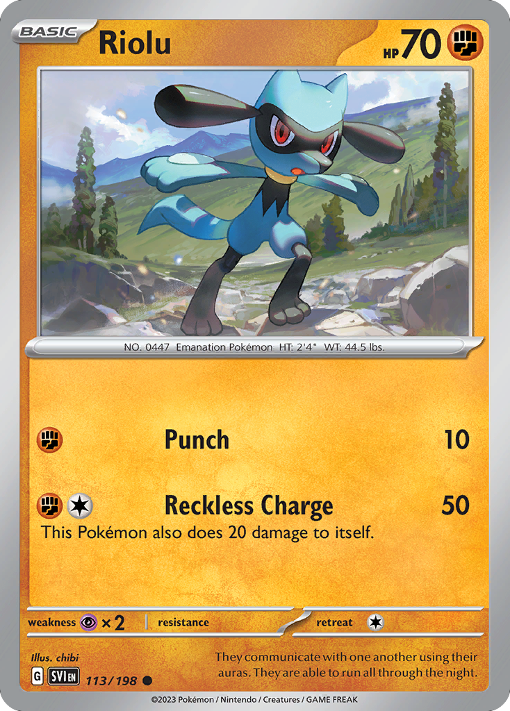 Riolu  - 113/198