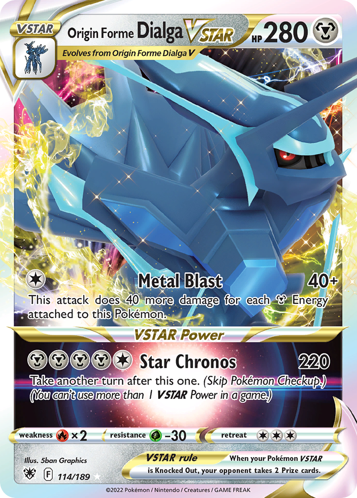 Origin Forme Dialga VSTAR - 114/189
