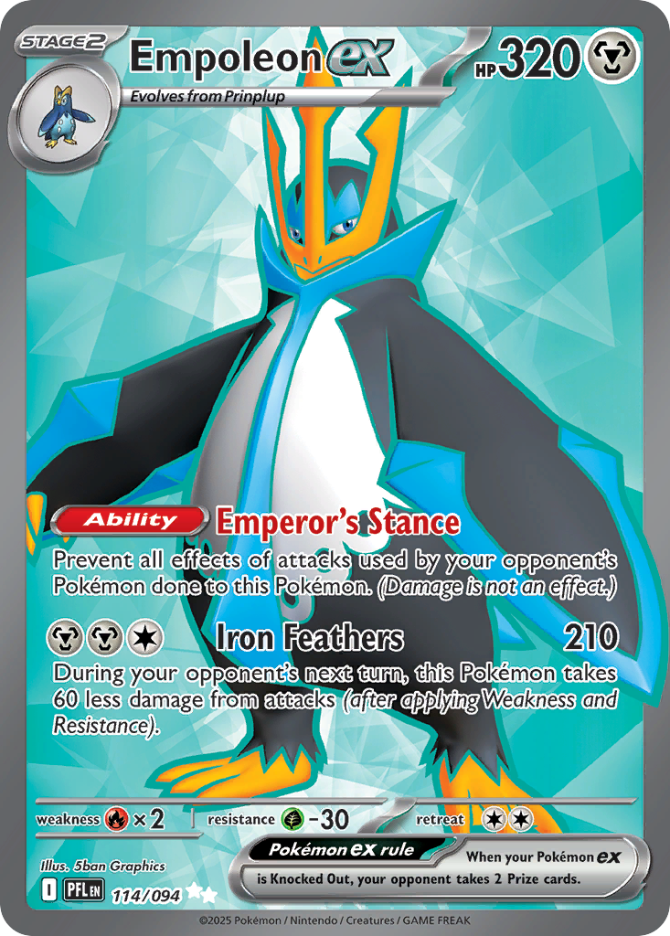 Empoleon ex  - 114/094