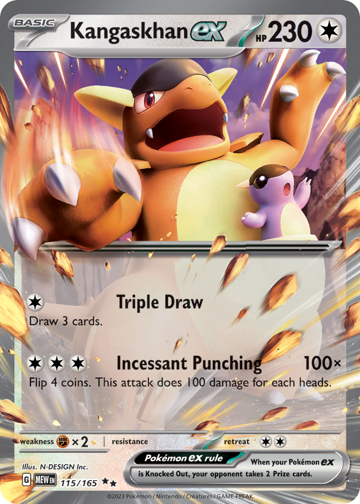 Kangaskhan ex  - 115/165