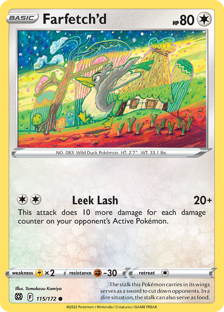 Farfetch'd - 115/172 - Reverse Holofoil