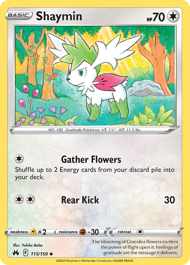 Shaymin - 115/159 - Reverse Holofoil