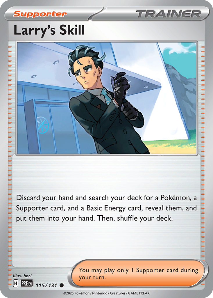 Larry's Skill  - 115/131 - Reverse Holofoil