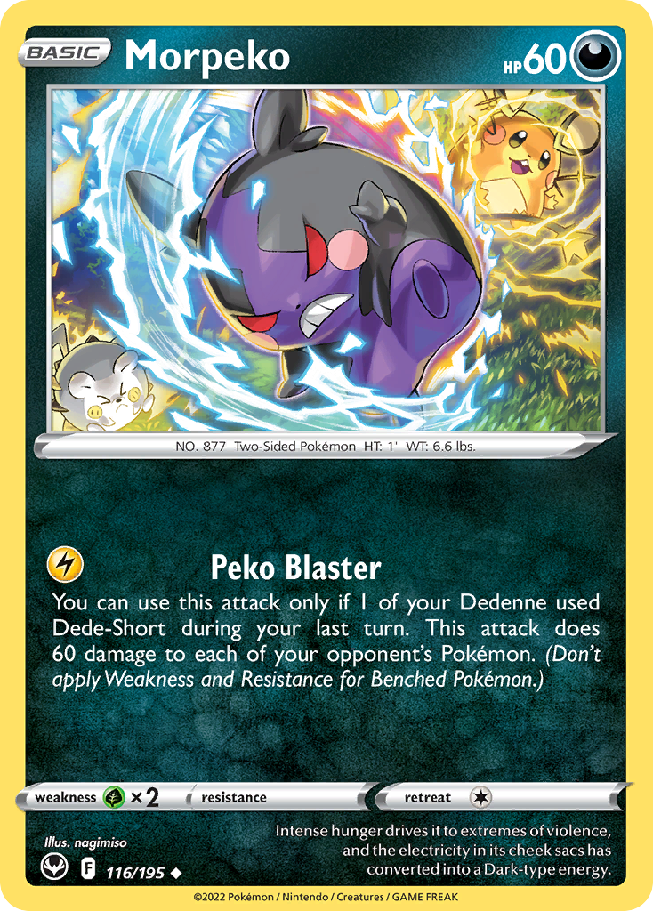 Morpeko - 116/195 - Reverse Holofoil