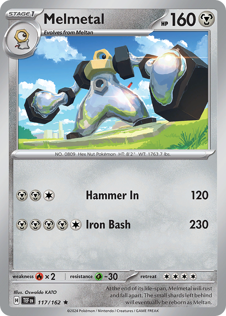 Melmetal - 117/162 - Reverse Holofoil