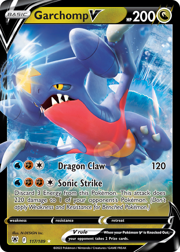 Garchomp V - 117/189