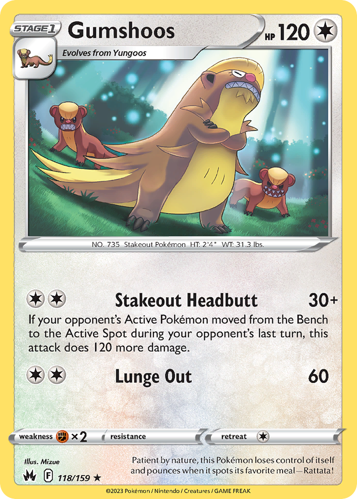 Gumshoos - 118/159