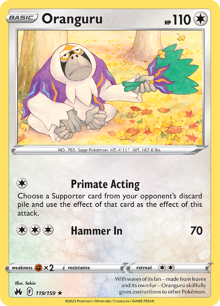Oranguru - 119/159 - Reverse Holofoil