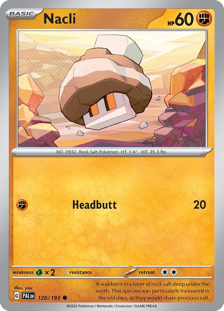 Nacli - 120/193 - Reverse Holofoil