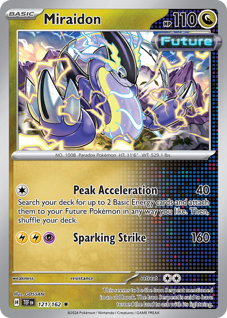 Miraidon - 121/162 - Reverse Holofoil