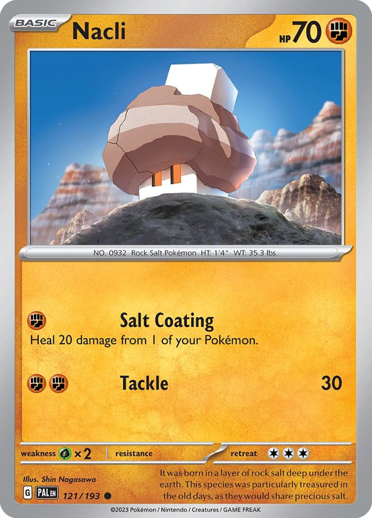 Nacli  - 121/193 - Reverse Holofoil