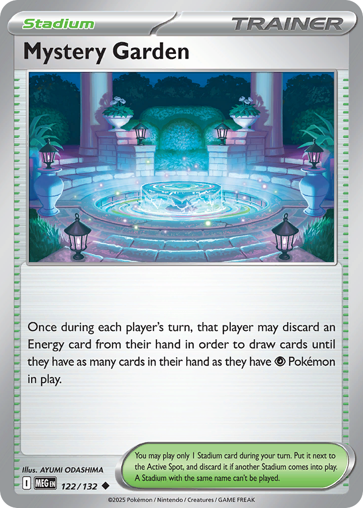 Mystery Garden  - 122/132 - Reverse Holofoil