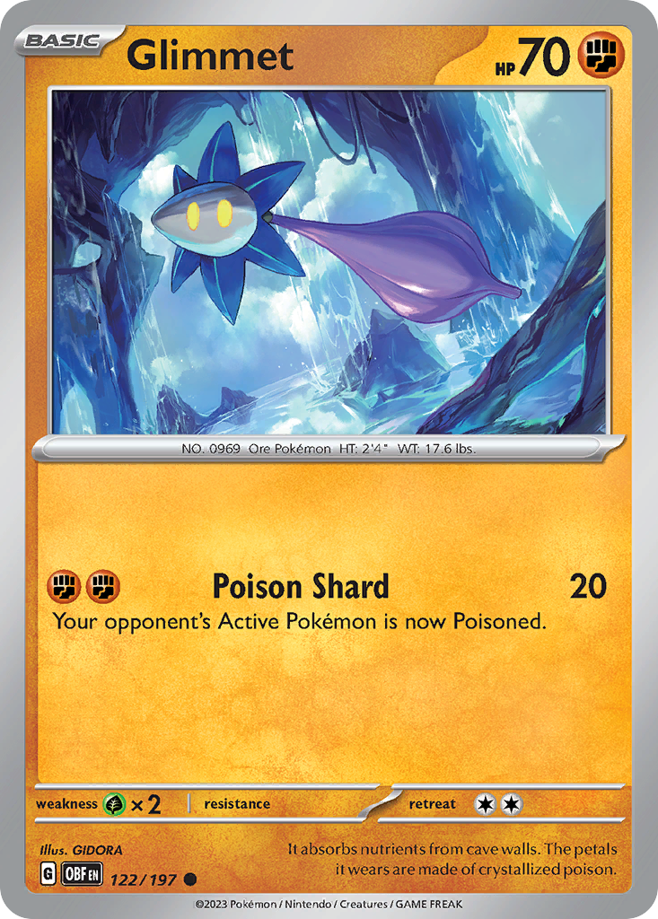 Glimmet  - 122/197 - Reverse Holofoil