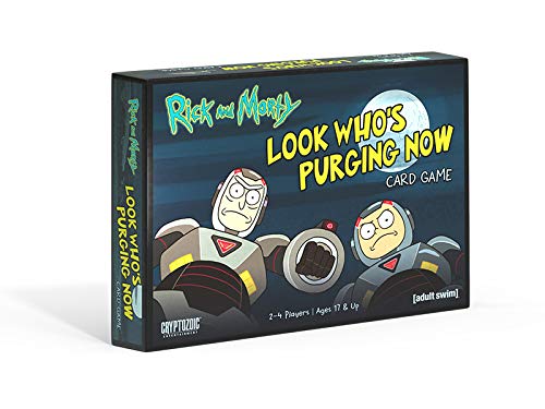 Rick and Morty Look Whos Purging Now Card Game