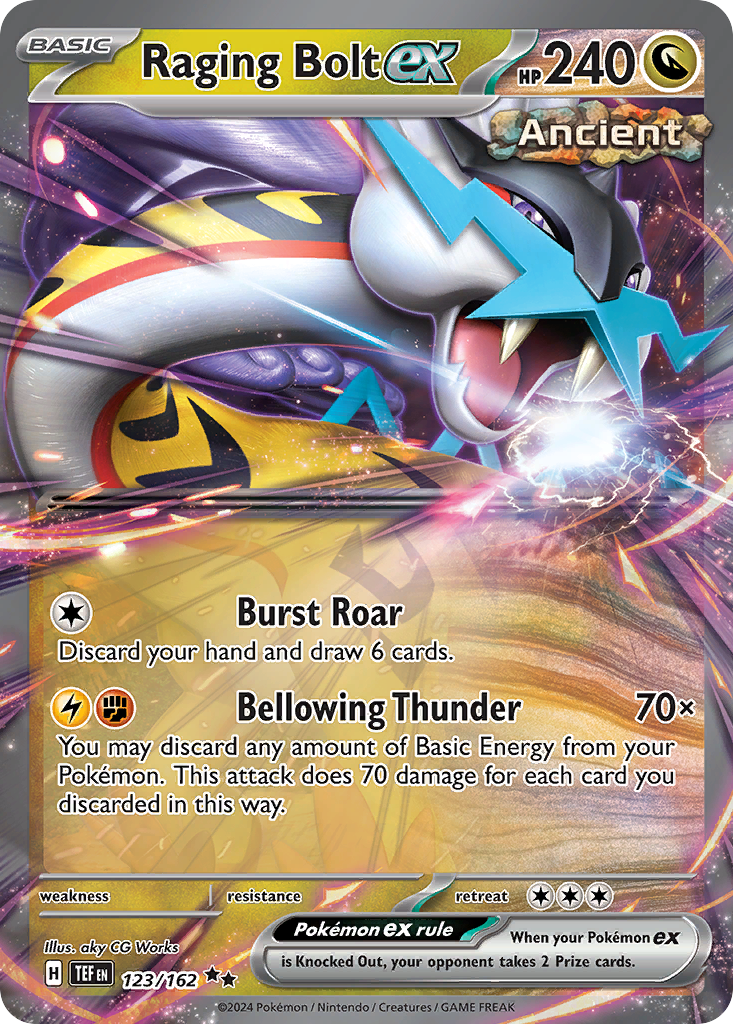 Raging Bolt ex  - 123/162