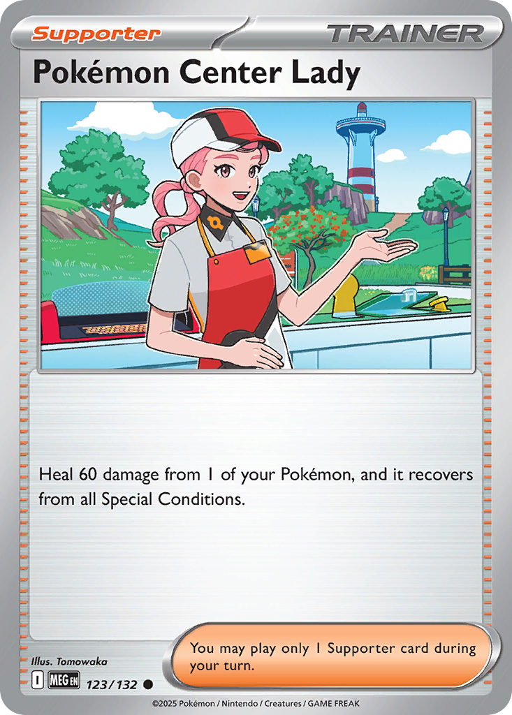 Pokemon Center Lady - 123/132