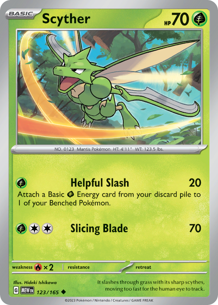 Scyther - 123/165