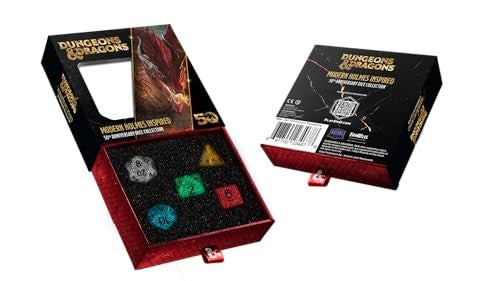 D & D 50th Holmes Modern Inspired Dice Collection