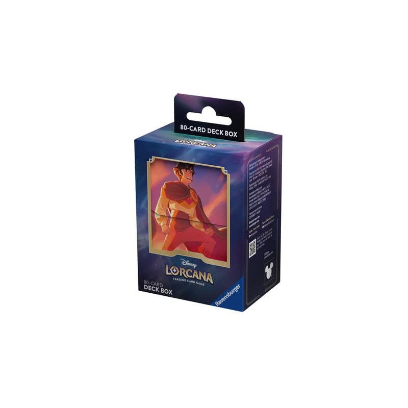 Deck Box Lorcana Shimmering Skies - Aladdin