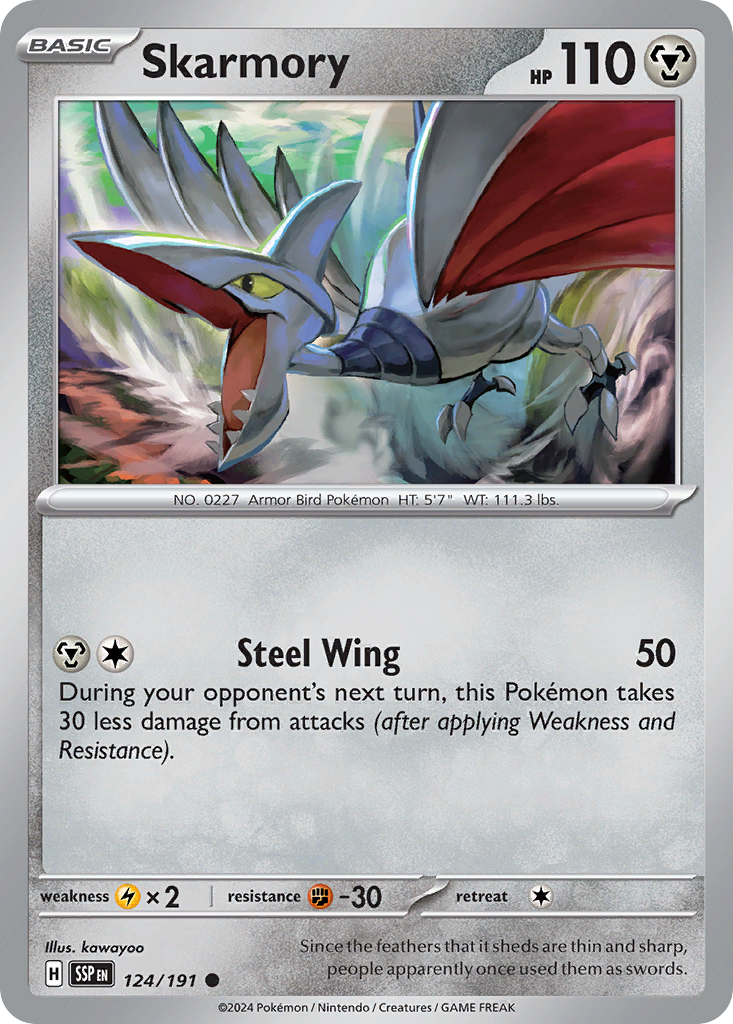 Skarmory  - 124/191