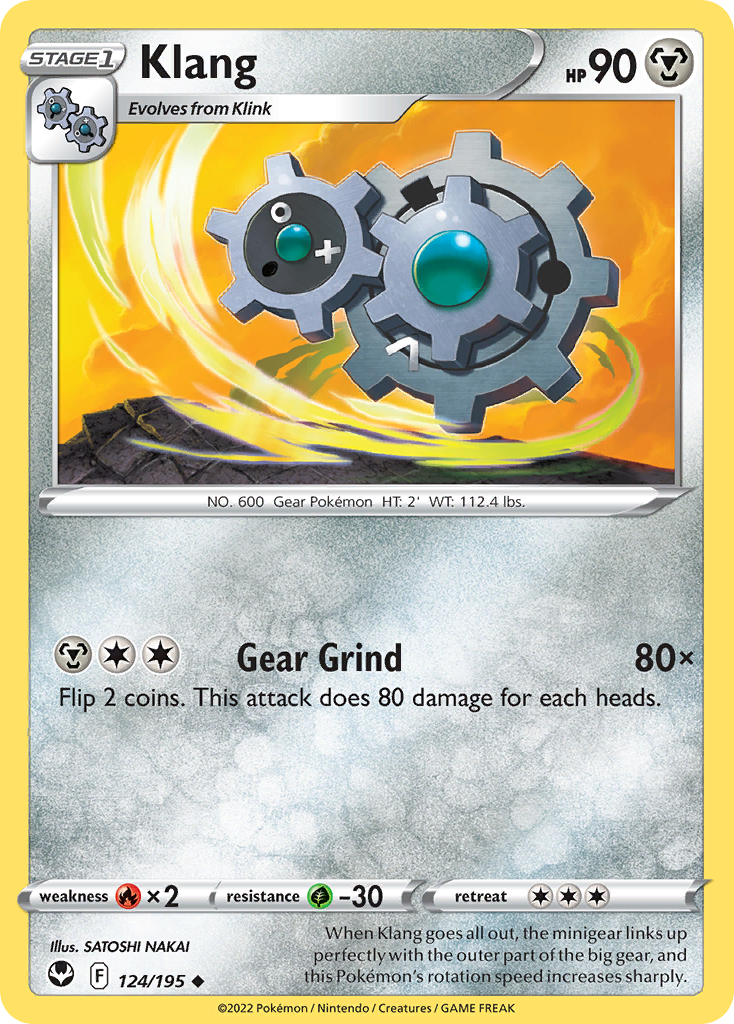 Klang - 124/195 - Reverse Holofoil
