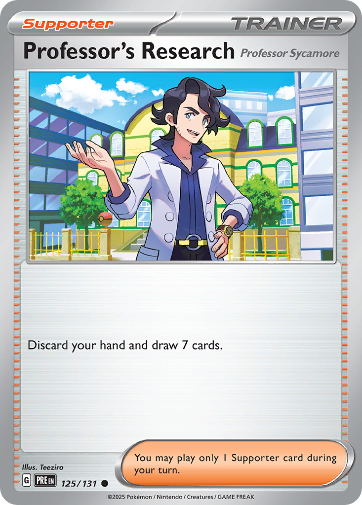 Professor's Research [Professor Sycamore] - 125/131 - Reverse Holofoil