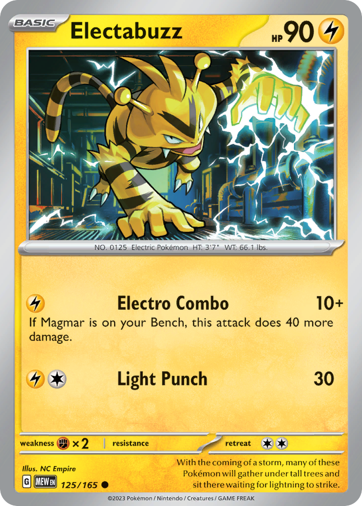 Electabuzz - 125/165
