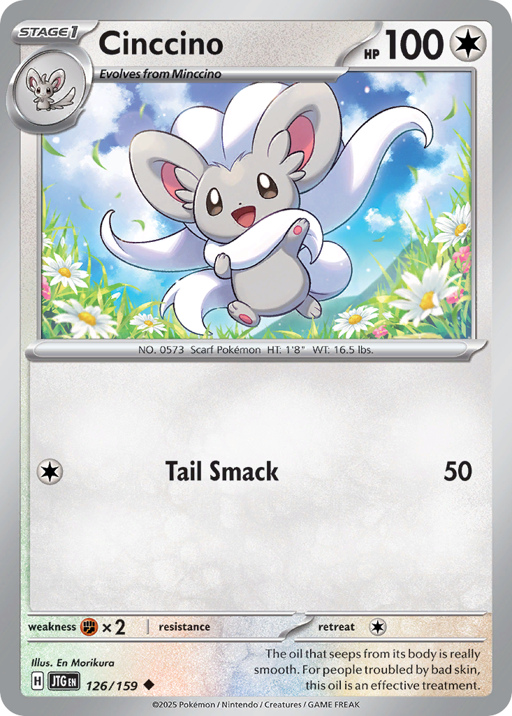 Cinccino - 126/159 - Reverse Holofoil