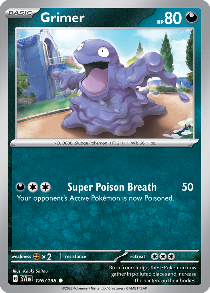 Grimer - 126/198 - Reverse Holofoil